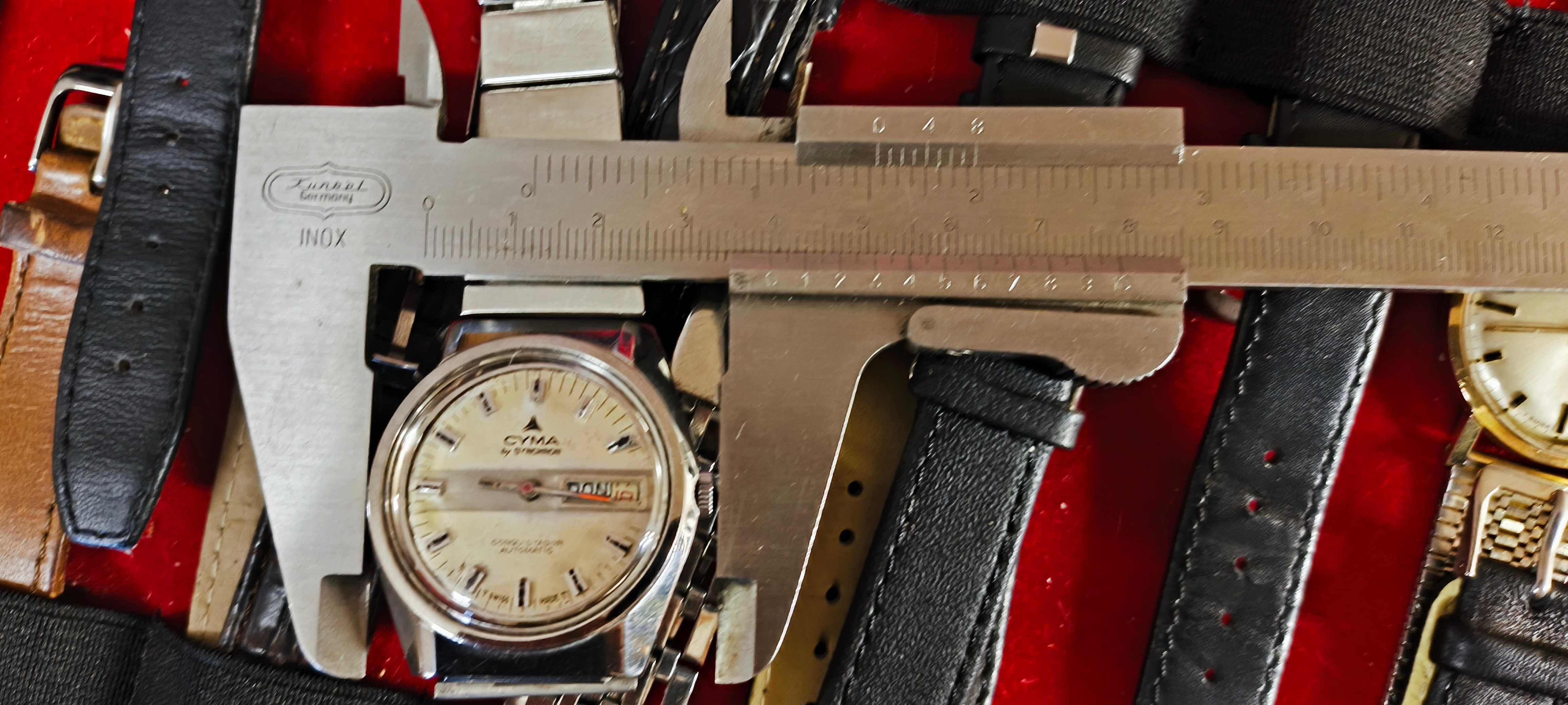Cyma by Synchron Conquistador vintage zegarek męski swiss