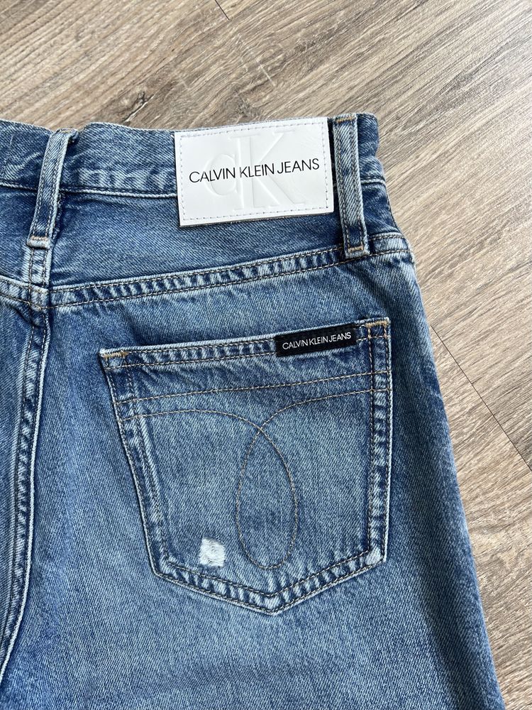 джинсовые шорты Calvin Klein Jeans 25 бермуды женские