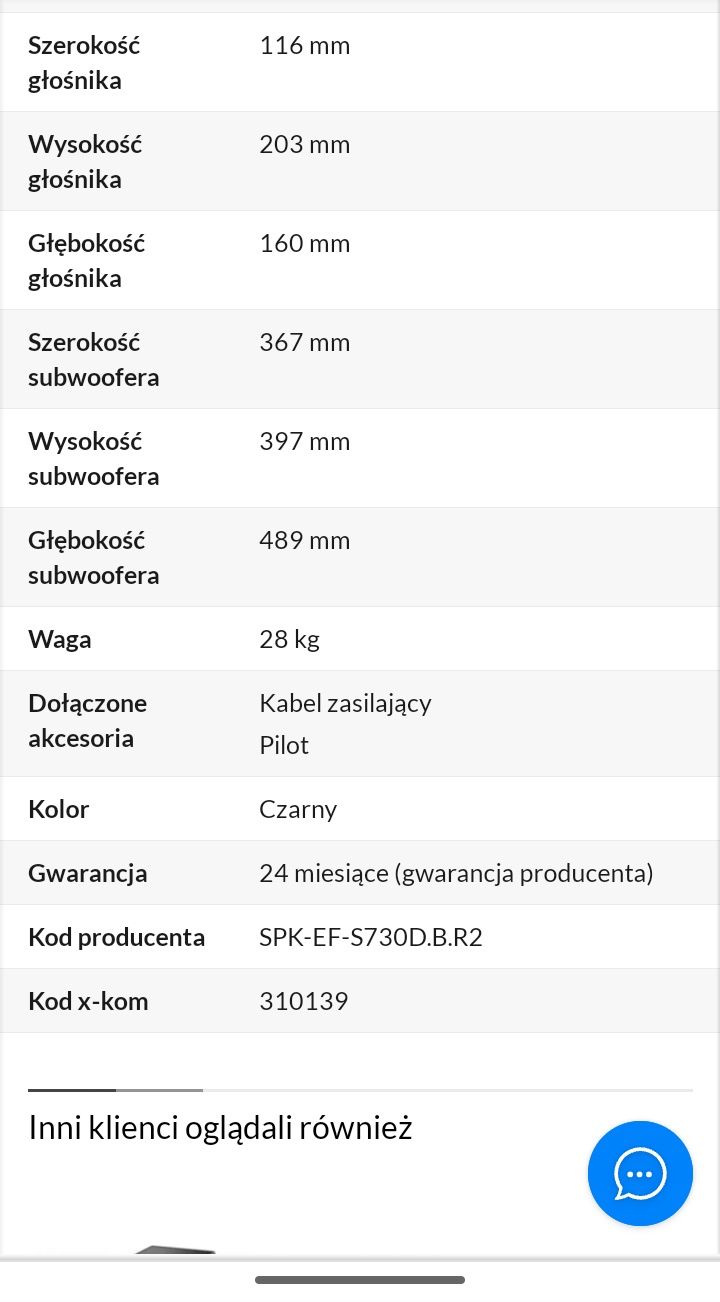 Zestaw Głośnikowy Edifier S730