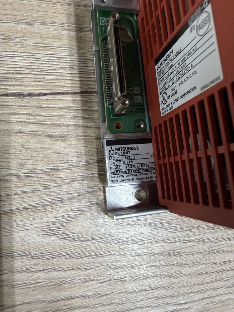 PLC, ПЛК Mitsubishi melsec-q, q62p, q10udehcpu, qj71gfrut2