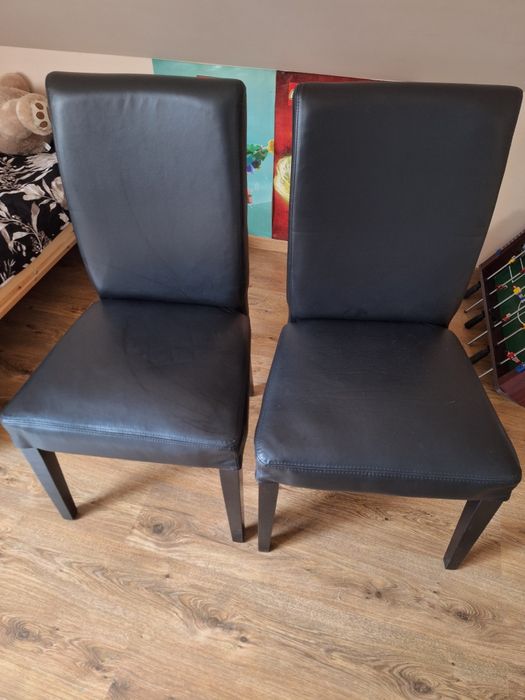 Krzesła tapicerowane z ecoskóry 2szt.