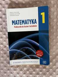 Matematyka 1. Podręcznik. Zakres rozszerzony