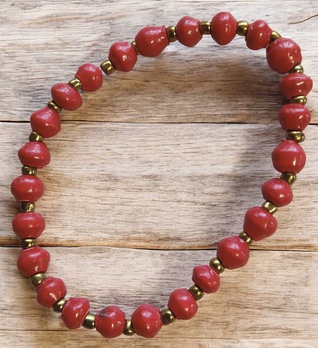 Bransoletka - Ekologiczna, ręcznie robiona bransoletka z Afryki