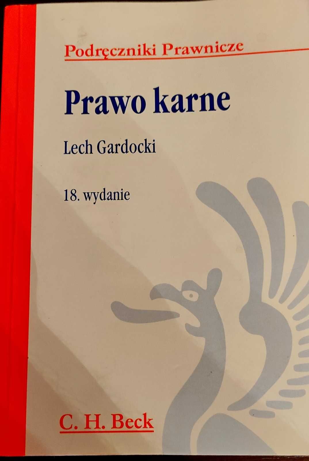 Prawo karne Lech Gardocki wyd.18 2013 C.H.Beck