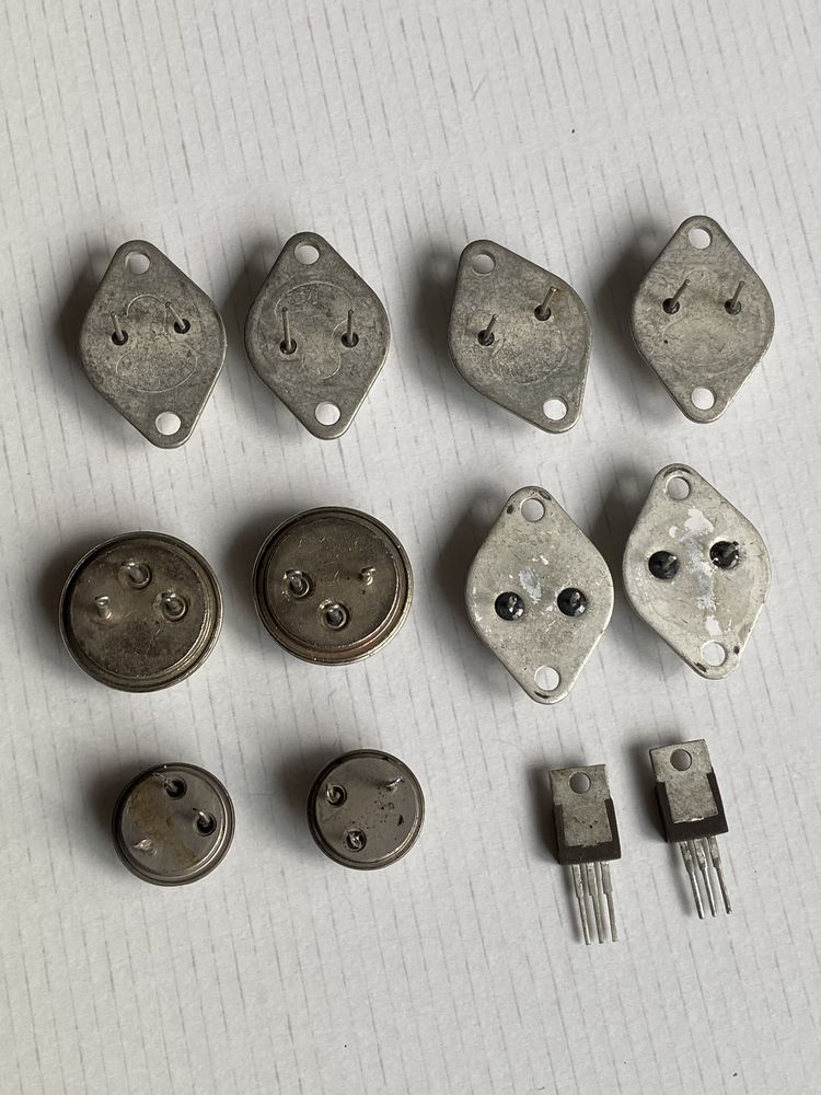 Транзисторы КТ805 КТ818 819БМ КП934А +радиаторы
