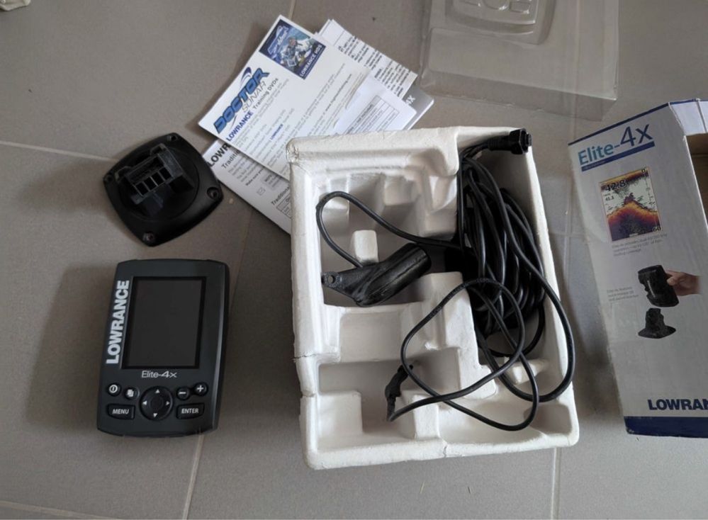 Echosonda Lowrance Elite 4x