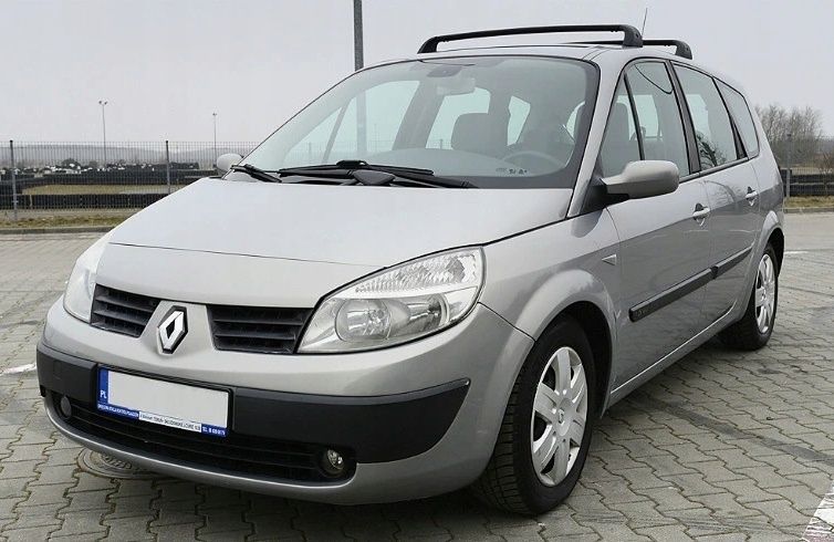 Barras tejadilho e gancho reboque original Renault Megane Scenic