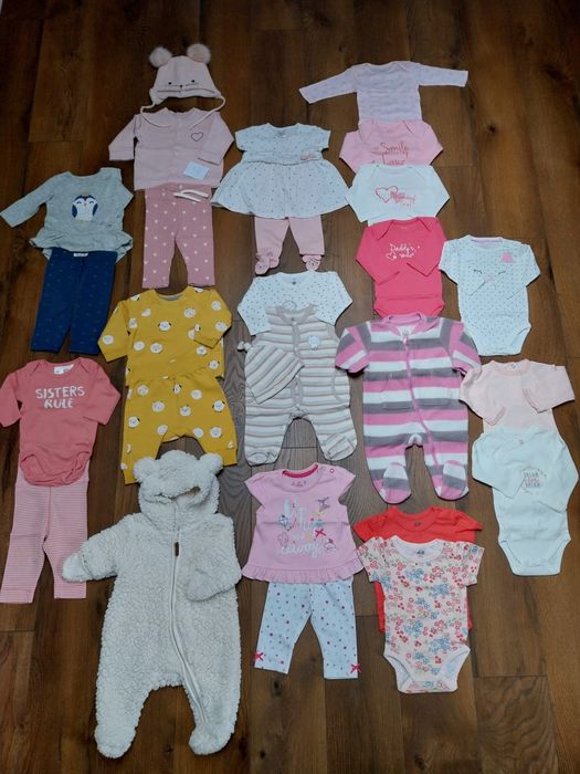 Ubranka dla dziewczynki 56