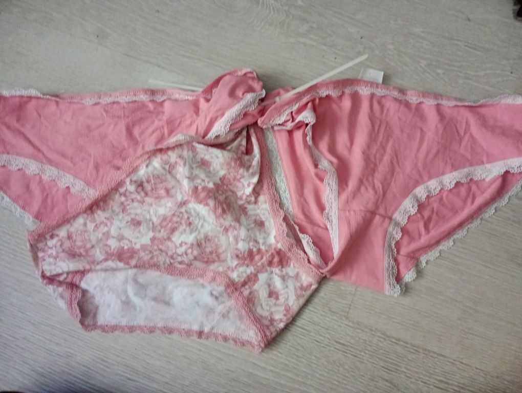 Zestaw trzy pary figi damskie tom rose rozmiar L