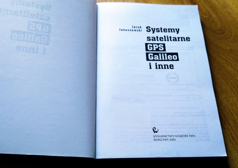 Systemy satelitarne GPS Galileo i inne Januszewski