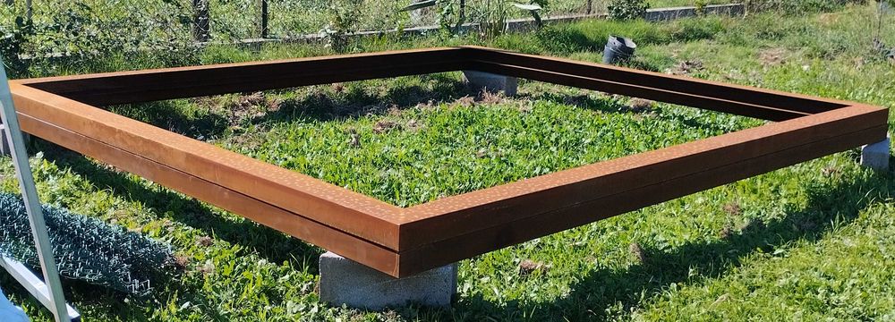 Estruturas em aço corten