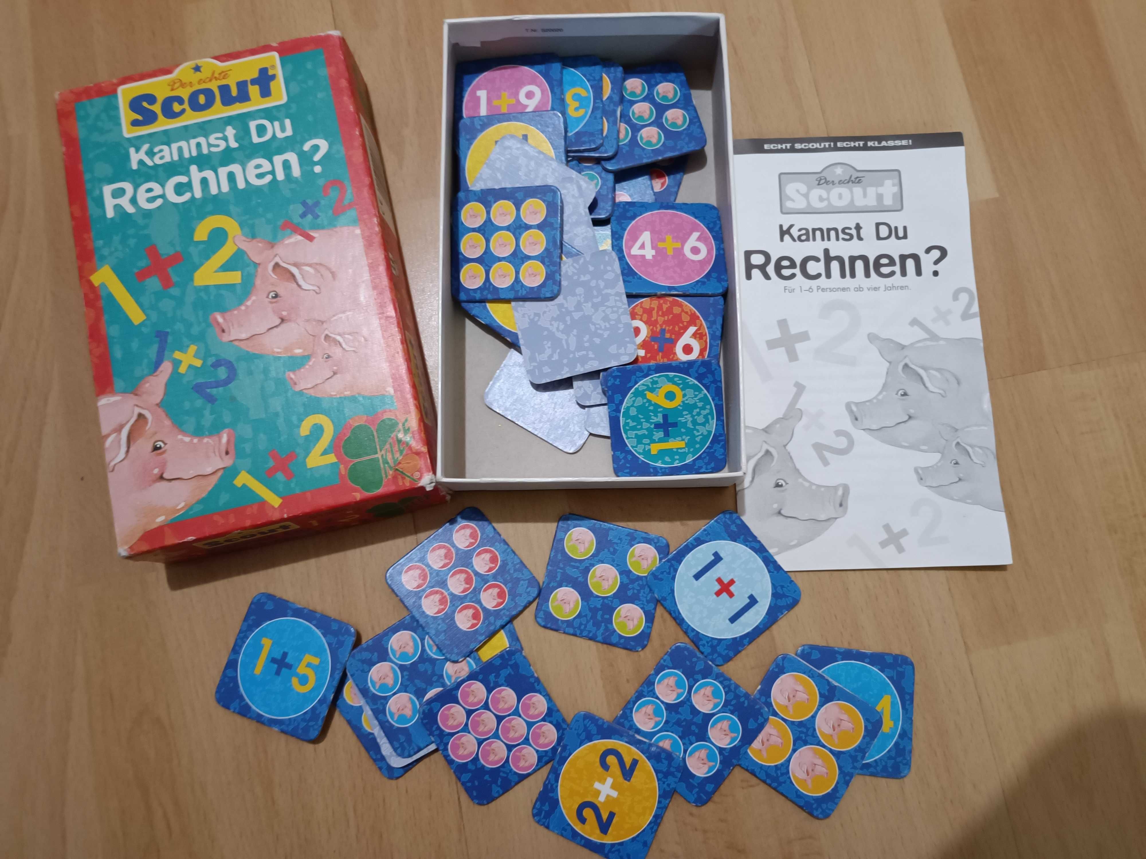 Немецкая настольная игра для изучения математики Умеешь ли ты считать