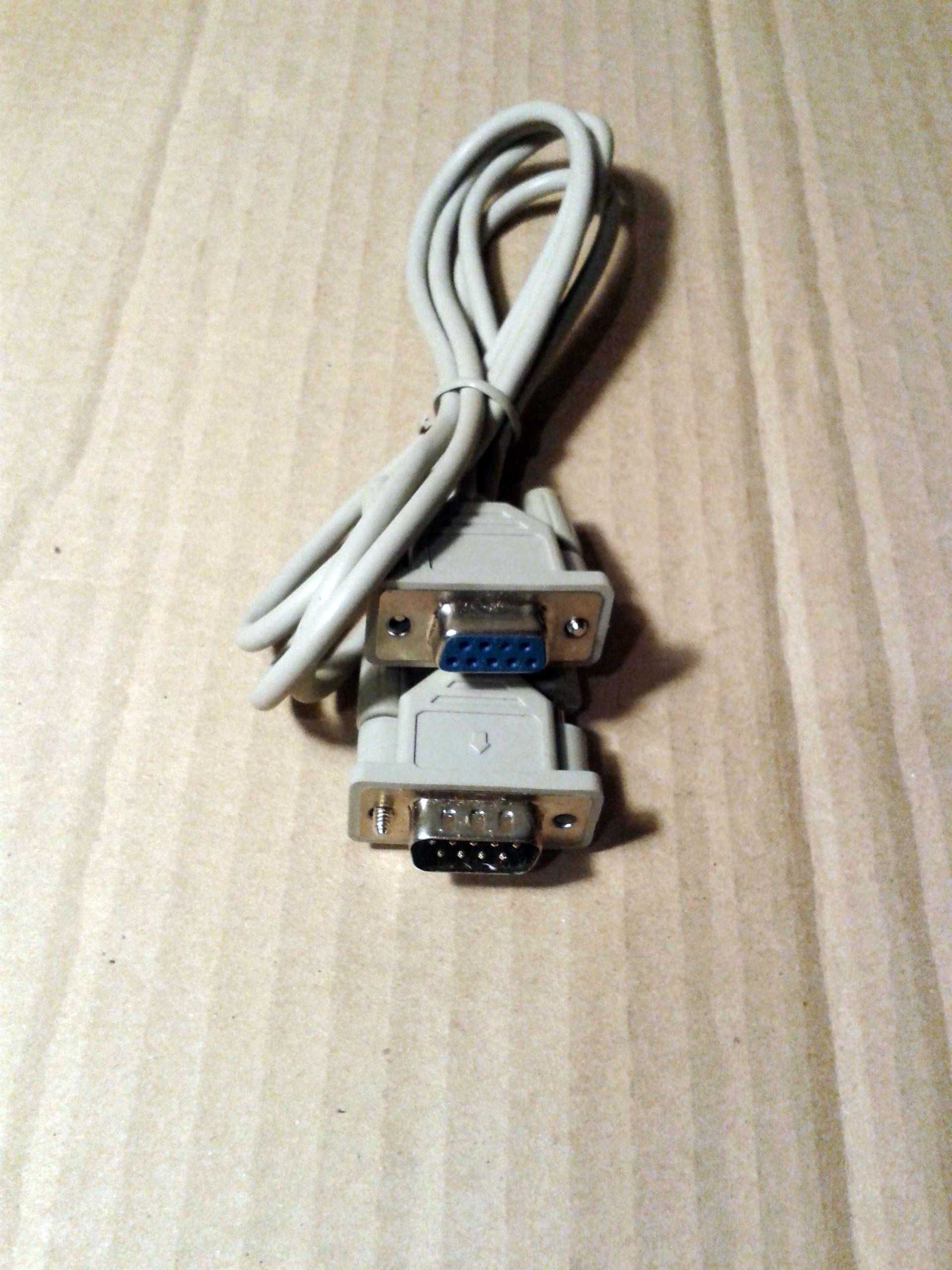 Нуль-модемный кабель RS232 DB9 COM