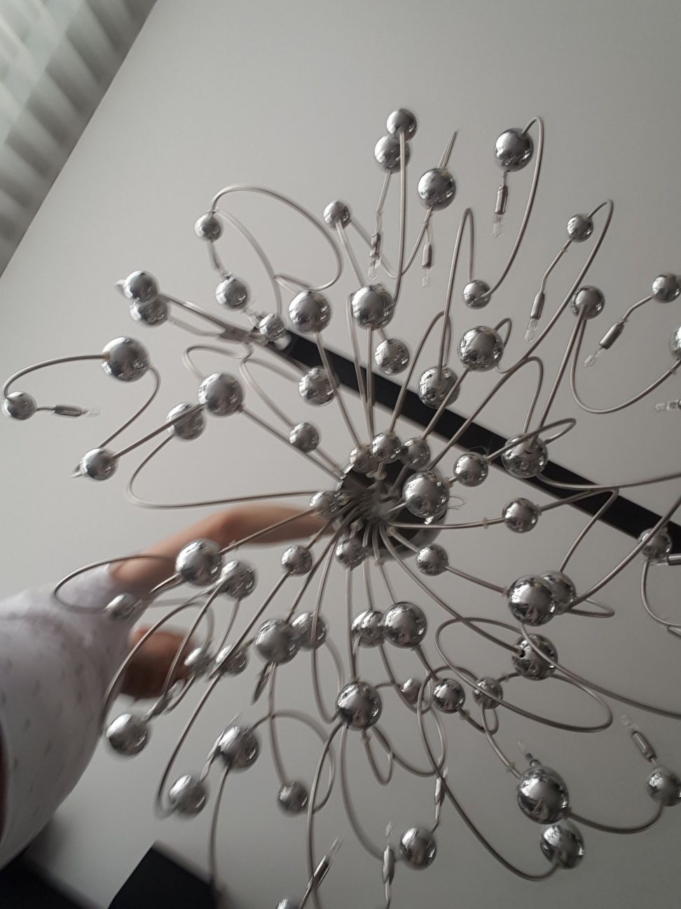 Lampa wisząca kule / chrom