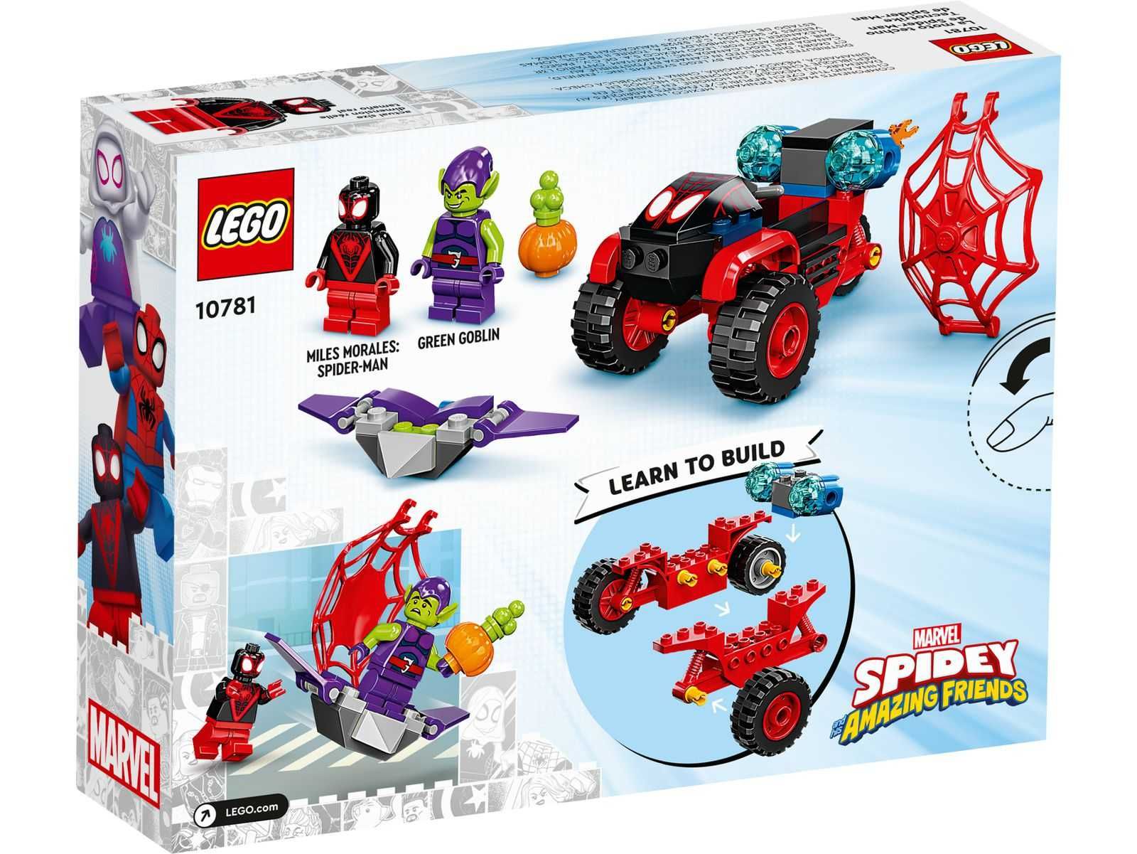 LEGO 10781 Marvel Super Heroes - Technotrójkołowiec Spider-Mana