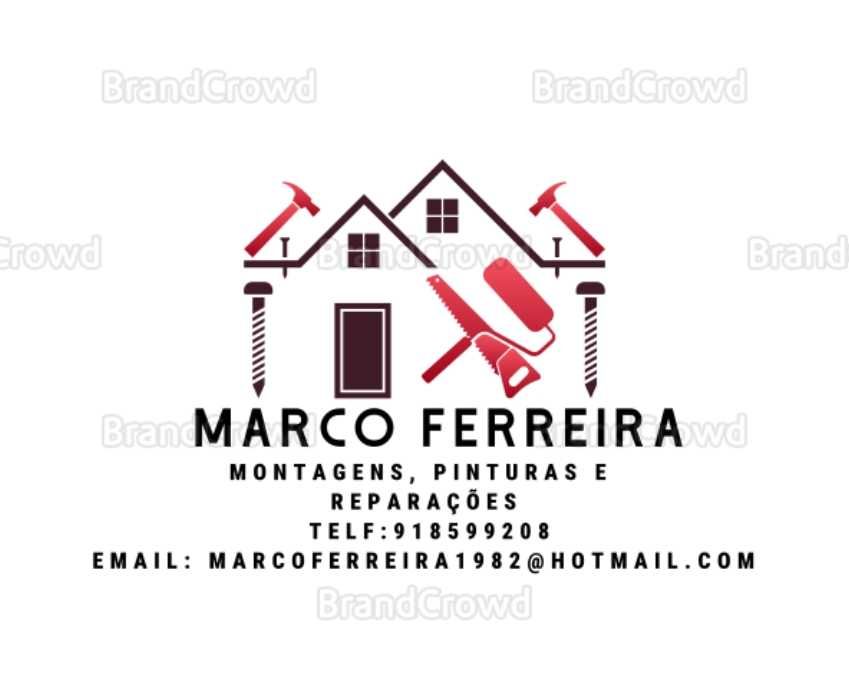 Pinturas, montagens, pequenas reparações e manutenção