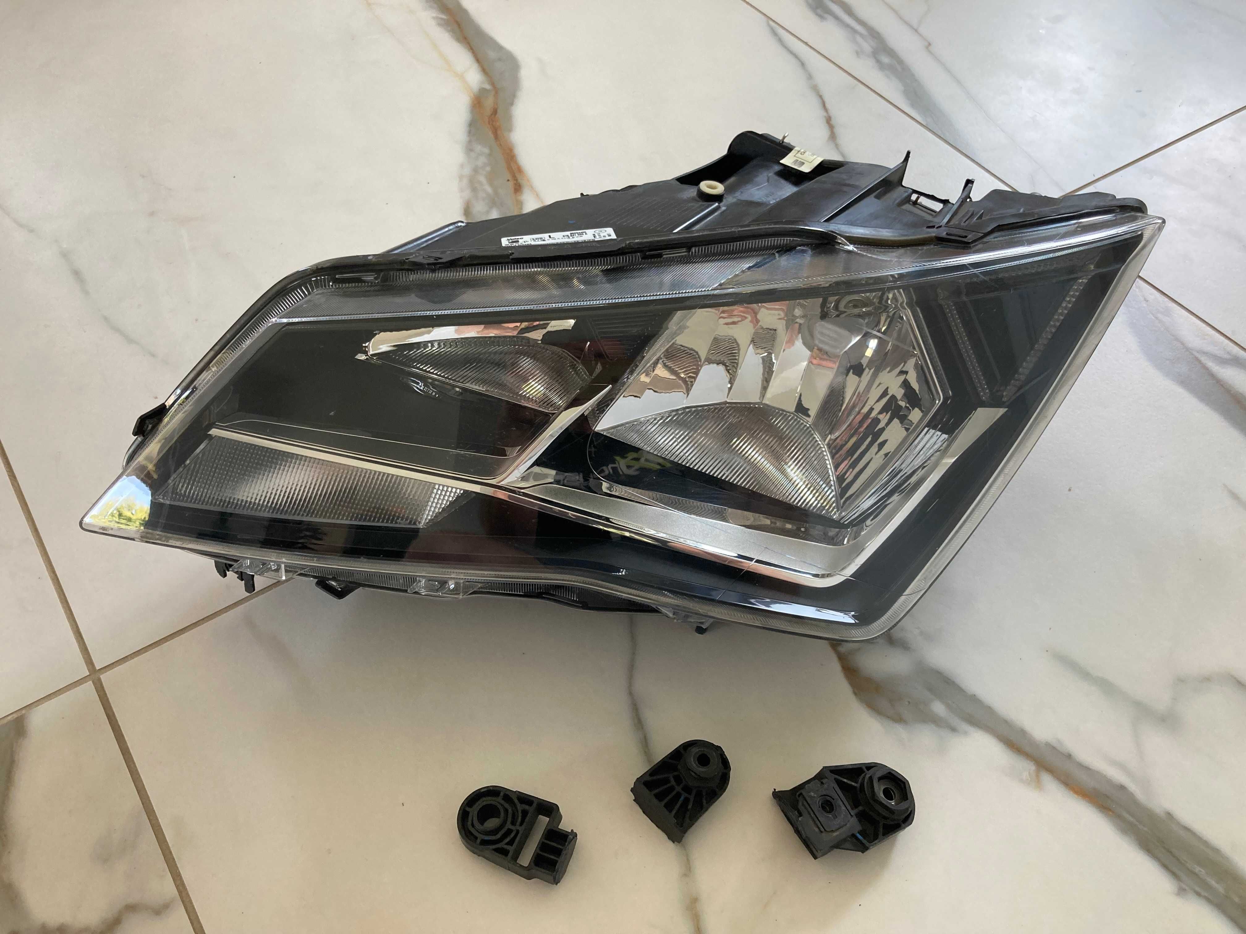 przód przednia lewa lampa seat ateca 576 h7 led 16->