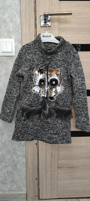 Туника теплая на девочку