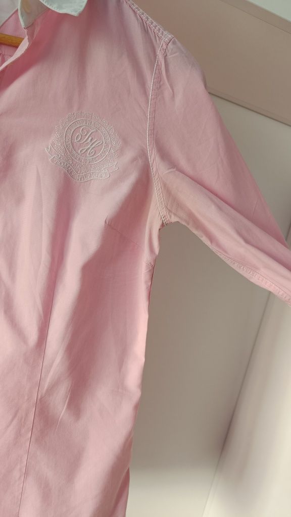 Różowa koszula Tommy Hilfiger S/M