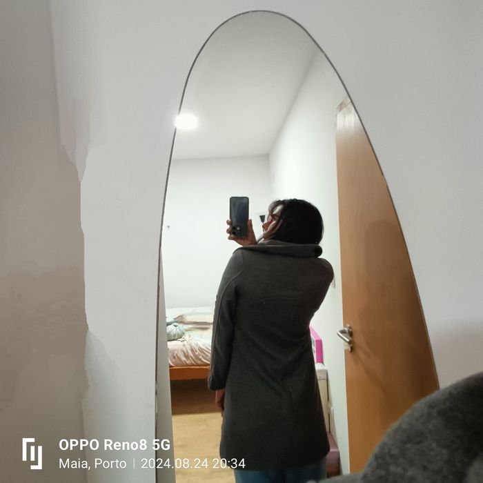 Casaco fazenda cinza