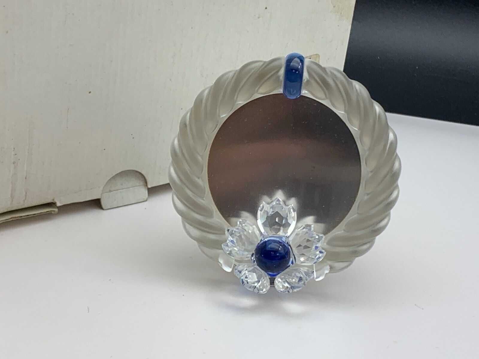 Três peças Swarovski - colecção Blue Flower