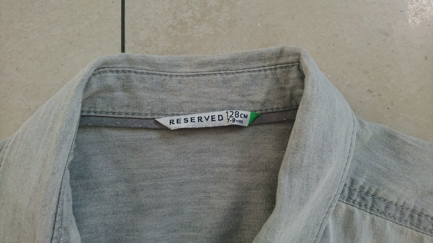 Trzy koszule rozm. 128 (Reserved, Mayoral, TXM)