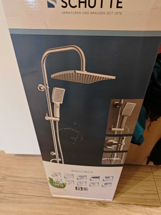 Zestaw prysznicowy natynkowy Schütte MALLORCA