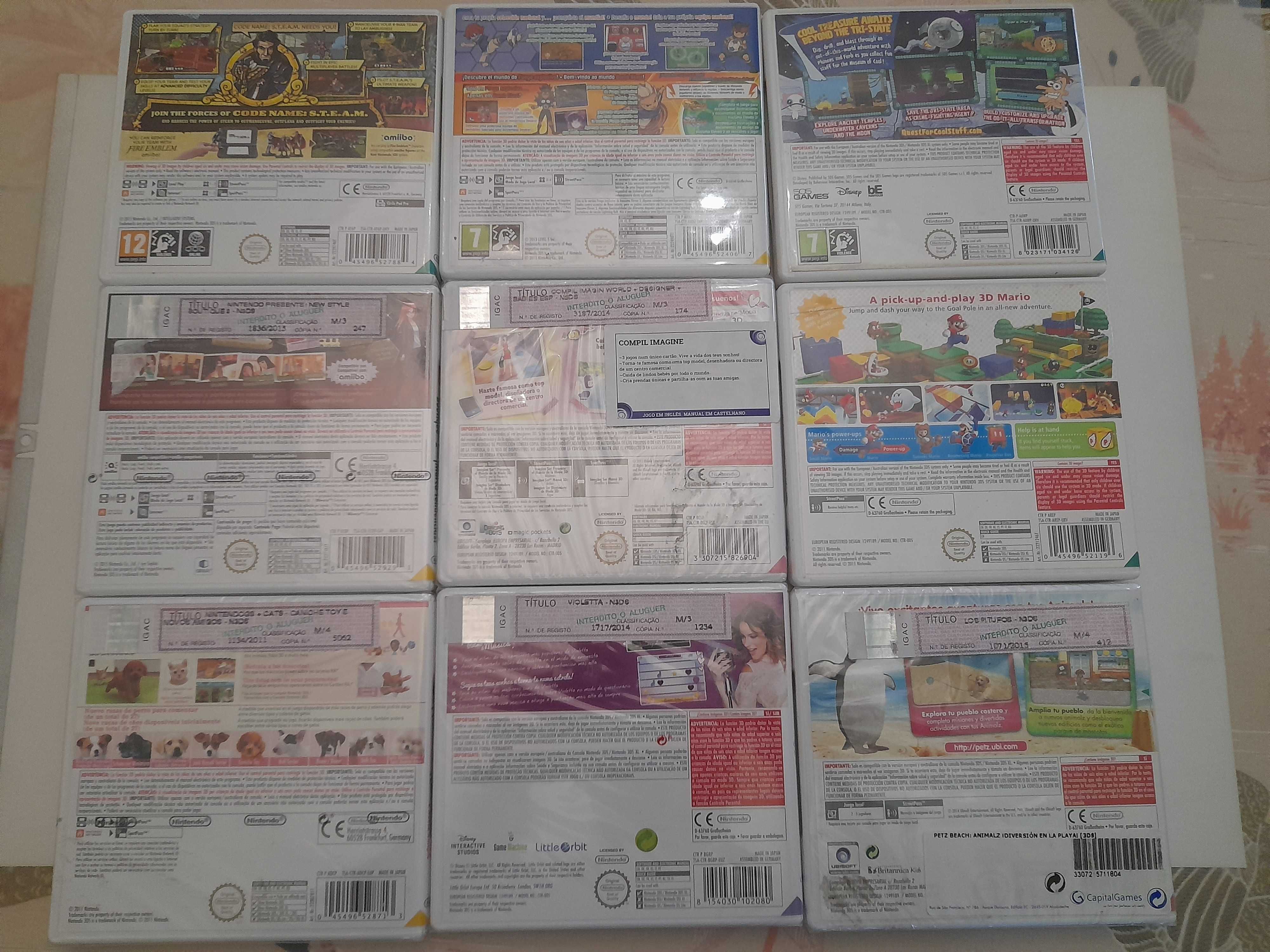 Jogos Novos/Usados Nintendo 3DS