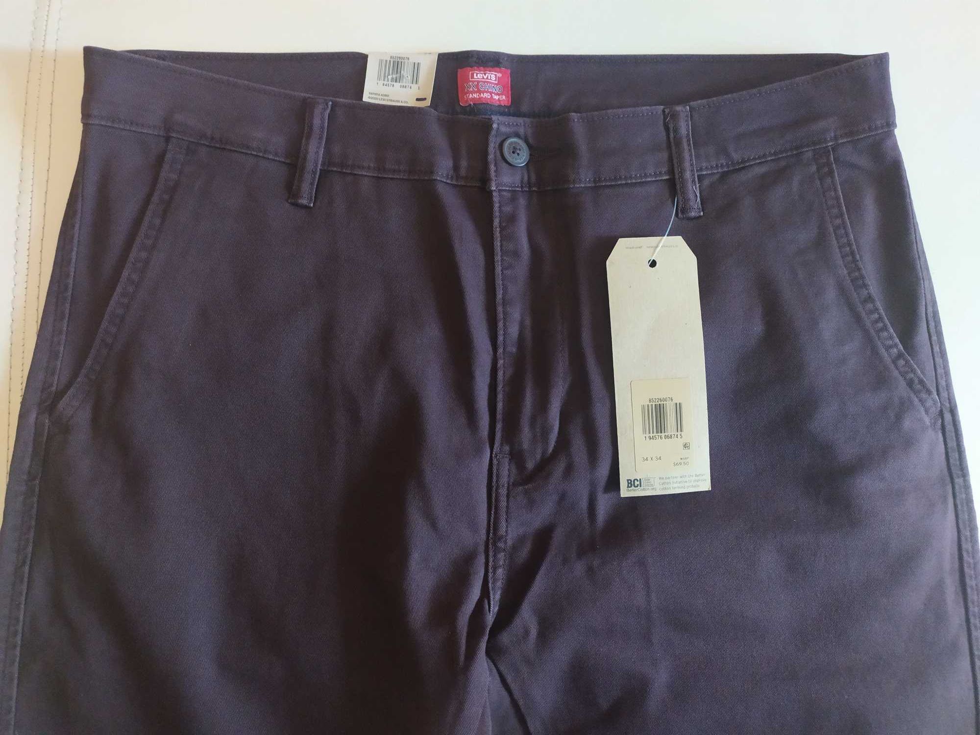 Джинси чоловічі чінос Levi's Men's XX Standard Chino Pants оригінал