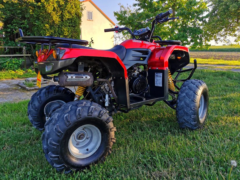 Quad 250 zadbany, [idealny na komunie] Garażowany wsteczny 1 właścicie