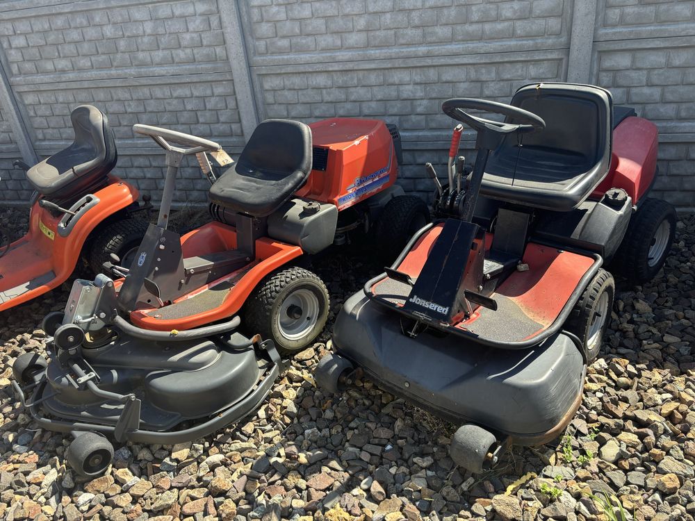 Husqvarna Traktorek Rider kosisko skrzynia silnik fotel maska osłona