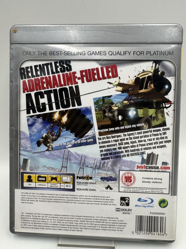 Just Cause 2 Ps3 Gwarancja