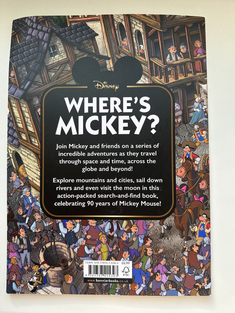 Дитяча книга англійською Mickey Mouse