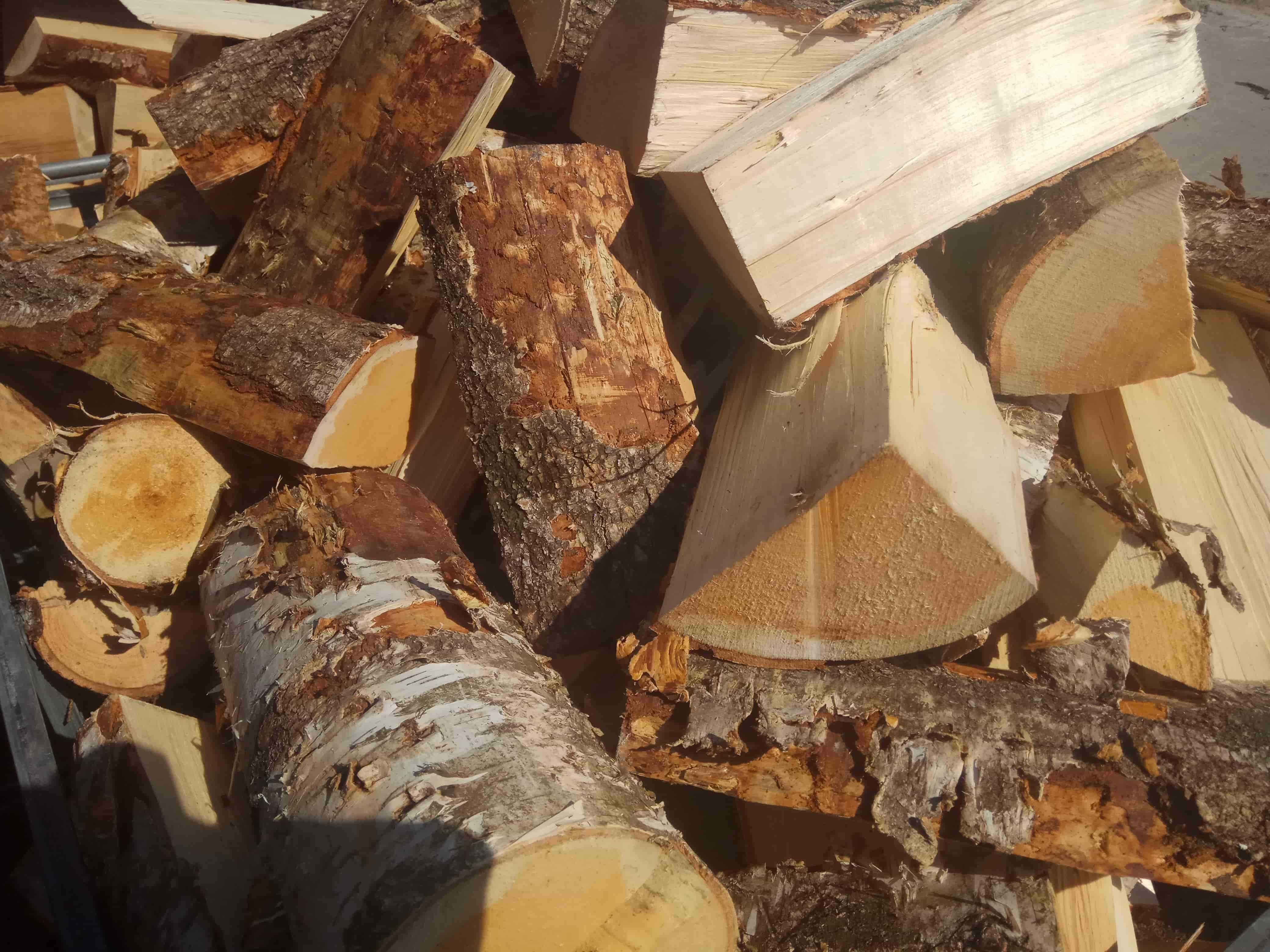 Drewno kominkowe/opałowe- cięte i łupane, sezonowane