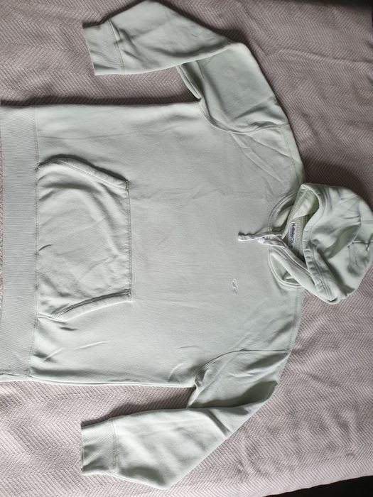 Hollister jasnozielona bluza z kapturem rozmiar XXL