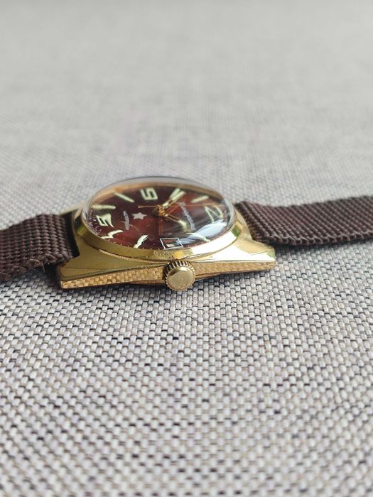 STOP-SEKUNDA wojskowy KOMANDIRSKIJE zegarek mechaniczny KOMANDIR retro