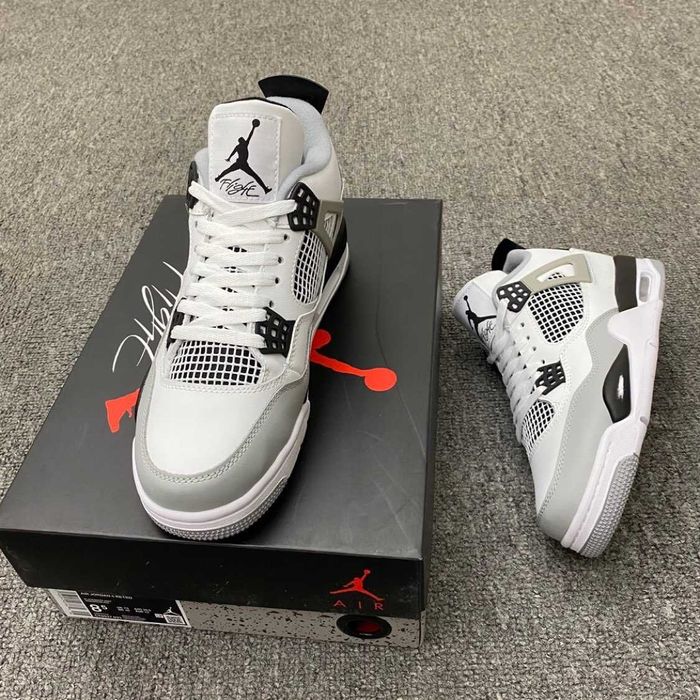 Buty meskie Mokasyny Jordan_4_Retro_Military_Black Rozmiar.39