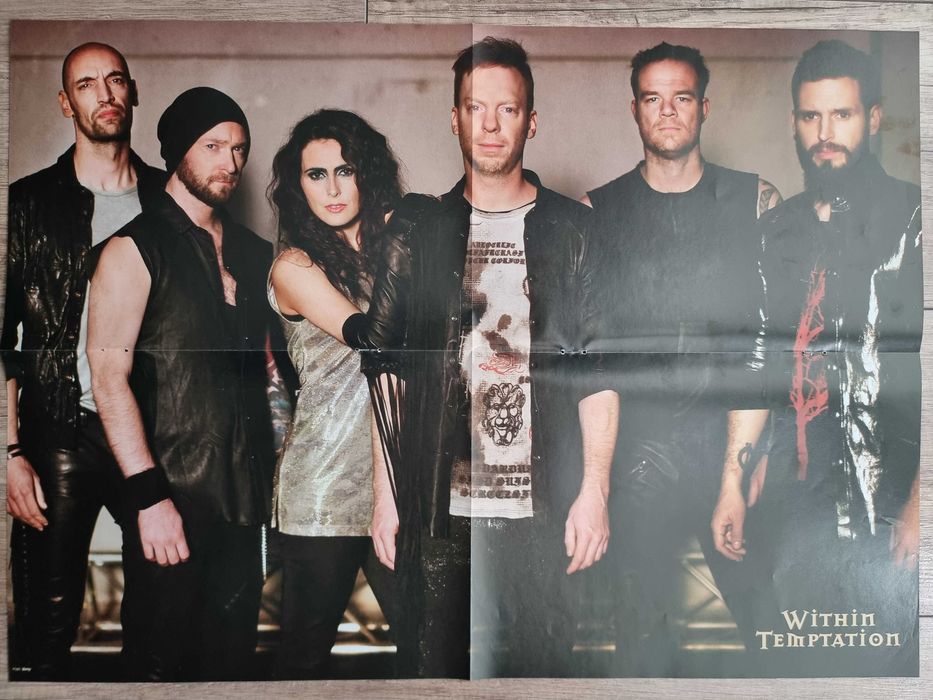 Plakat WITHIN TEMPTATION z 2014 r. - Format A2 (55 x 40 cm) - NOWY!
