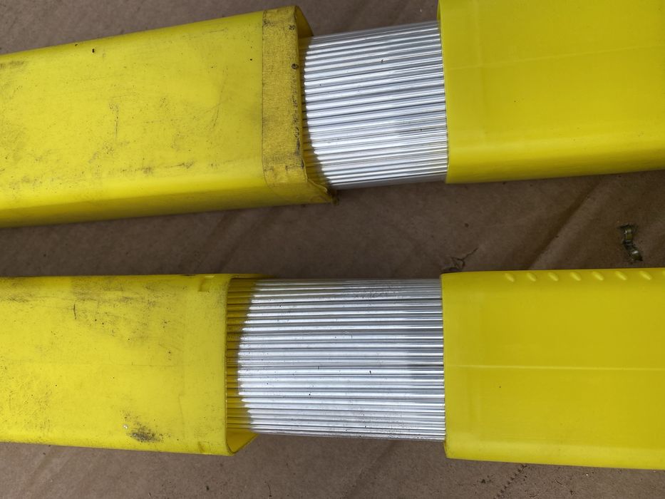 Прутки для зварювання TIG (аргон), алюмінієві, обміднені