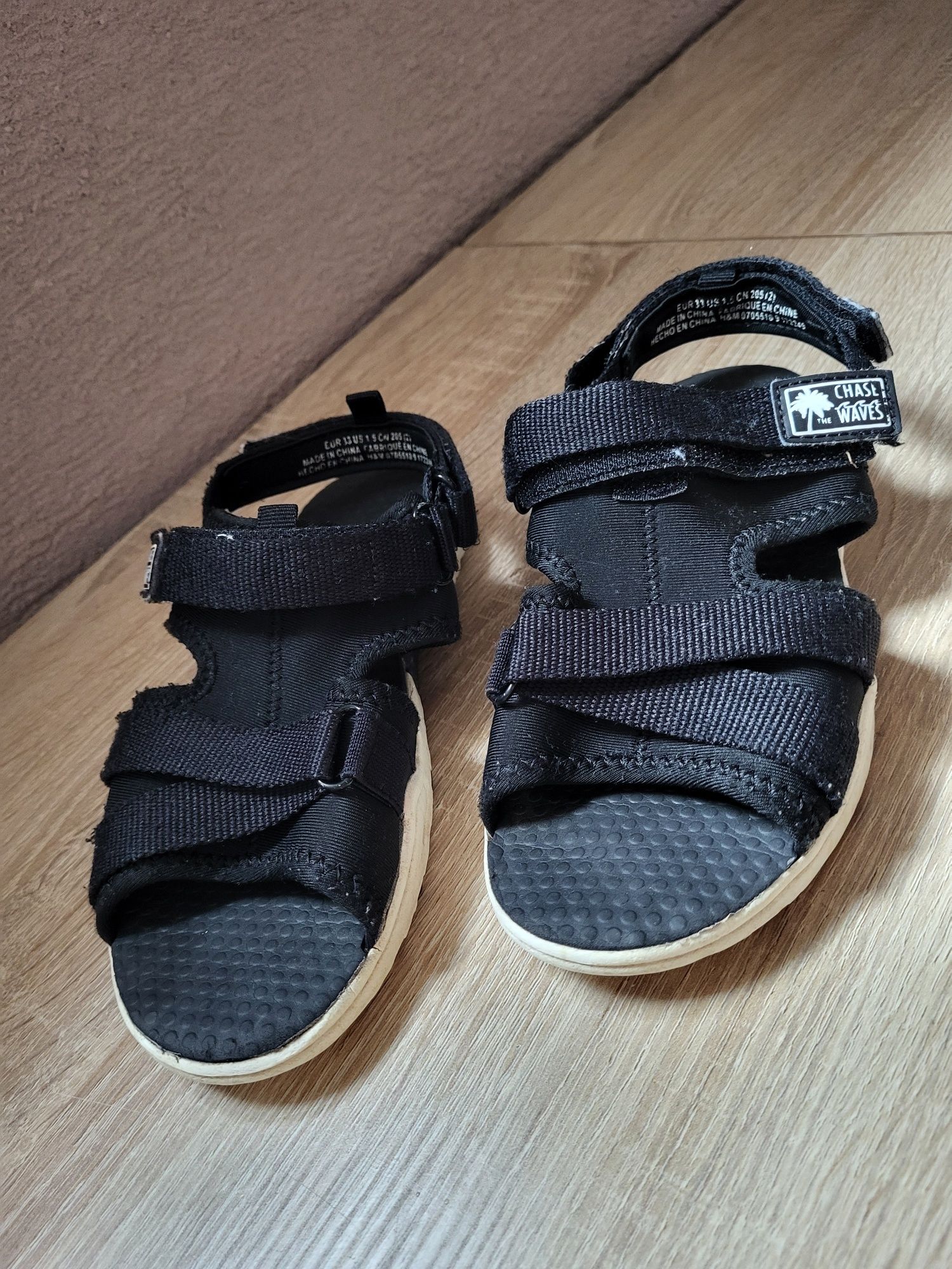 Sandały H&M 33 czarne