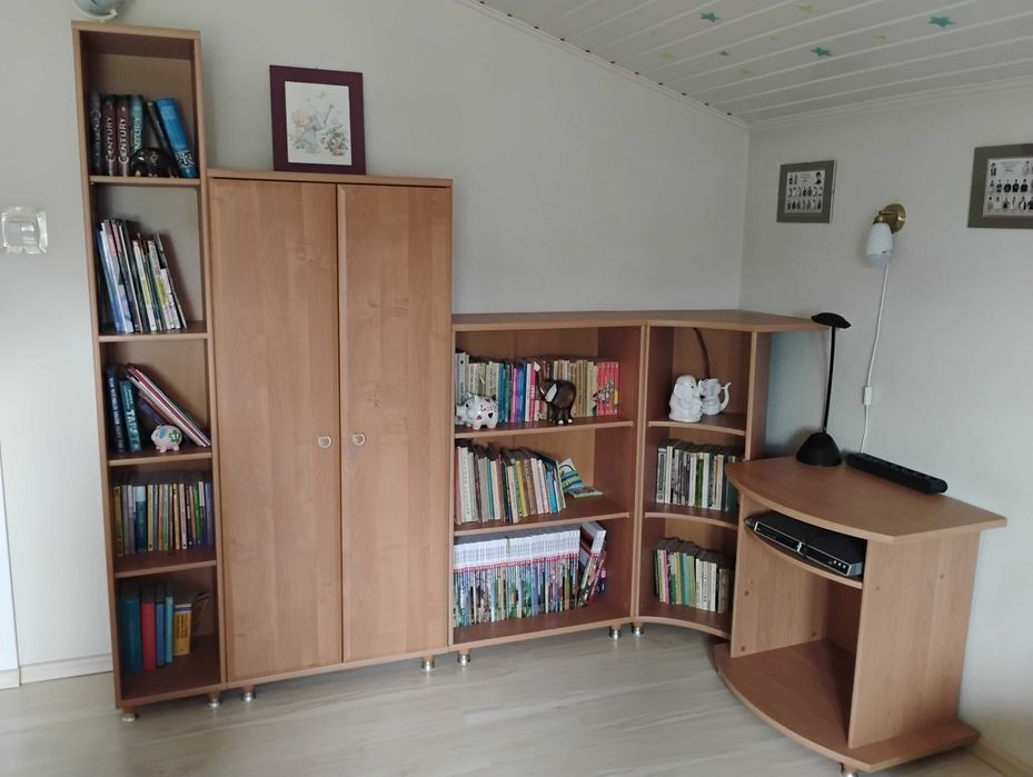 Meble, szafki, biurko: sprzedam zestaw mebli 10 elementów do pokoju