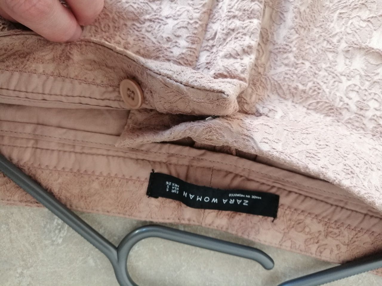Spodnie Zara 3/4 r. 36 super stan idealny