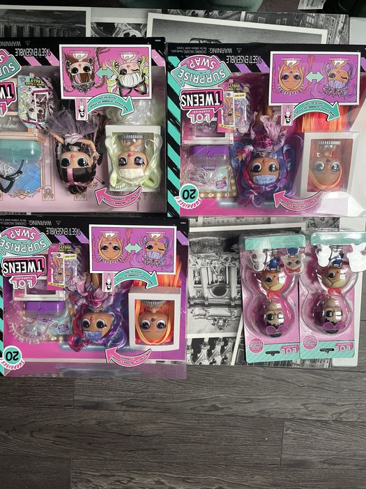 Ігровий набір L.O.L. Tweens Surprise Swap Бейлі Брейдс та Біллі Блонд