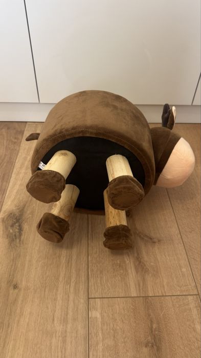 Stołek renifer ozdoba swiateczna