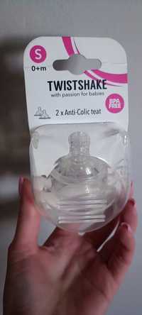 Соски для пляшечок Twistshake (Швеція) 4 міс+ (2 шт.)