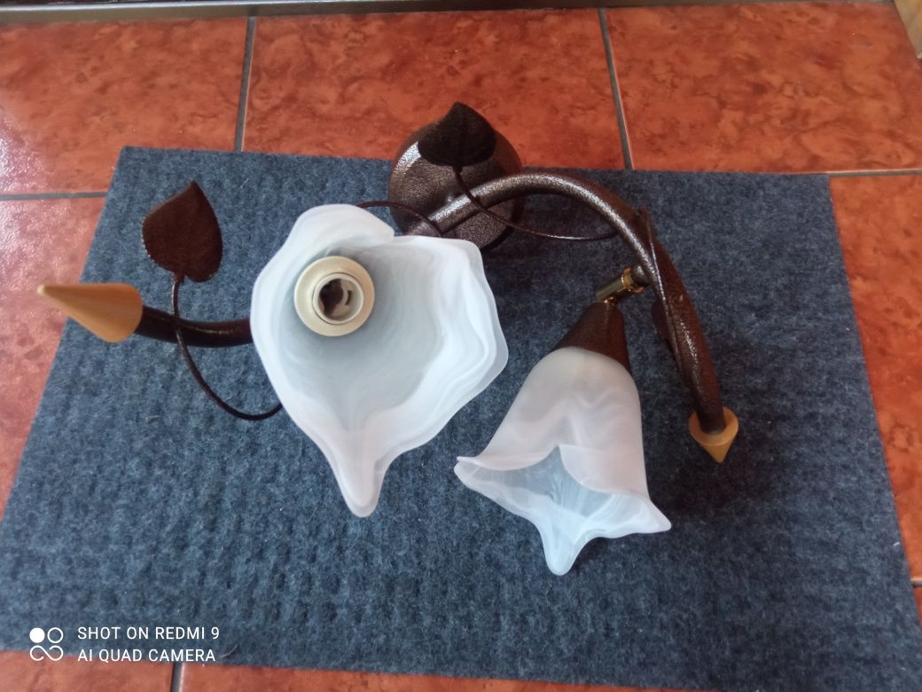 Lampa sufitowa żyrandol 2 punktowa