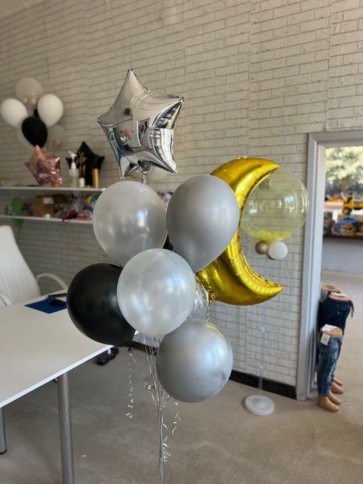 Balony z helem na dowóz