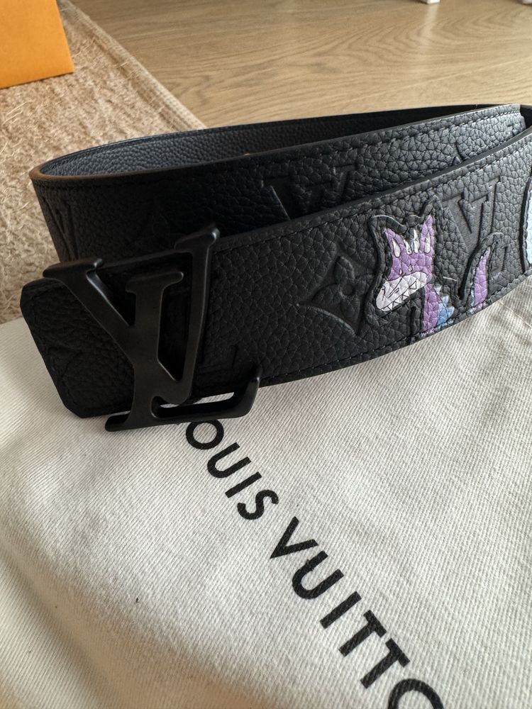 Louis Vuitton Virgil Abloh SS21 LV Friends Initial Belt Monogram.