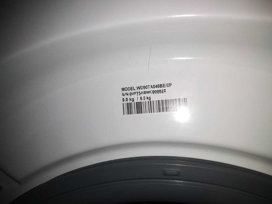 Máquina de Lavar e Secar Roupa Samsung