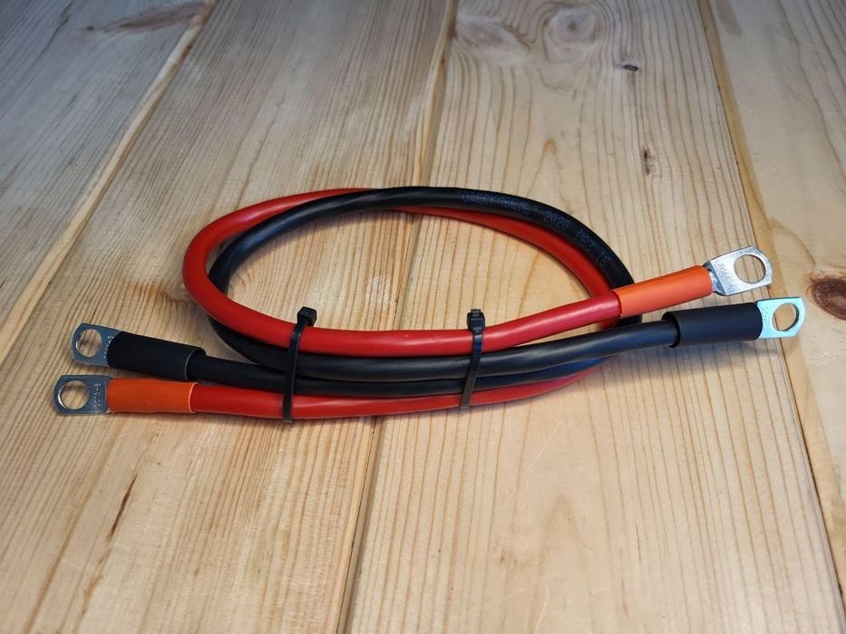 Кабель AVG 25мм² до акумулятора інвертора новий
